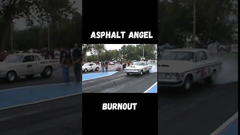 One Wild Mopar Super Stock Burnout! Asphalt Angel Full Send! #shorts
