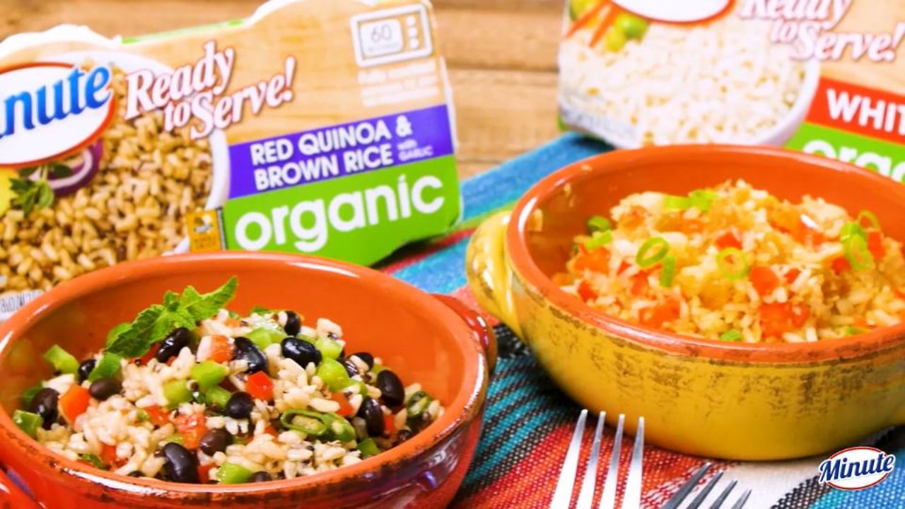 Minute® Cuban Mojito Quinoa Salad & Coconut Curry Mango Rice