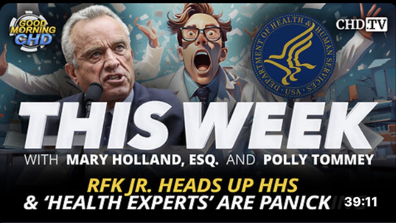 RFK Jr. Heads up HHS & ‘Health Experts’ Are Panicking