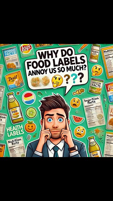 Why Do Food Labels Annoy Us So Much? 🤔🍏