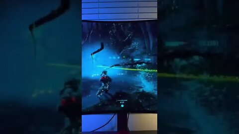 Returnal on a LG 45” ULTRAWIDE OLED! See link for full video #shorts #returnal