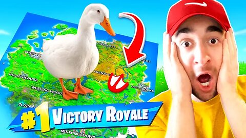 Fortnite, but I installed a GOOSE VIRUS..