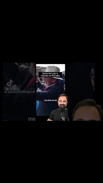 Sósia de Lula é vaiado na Paraíba