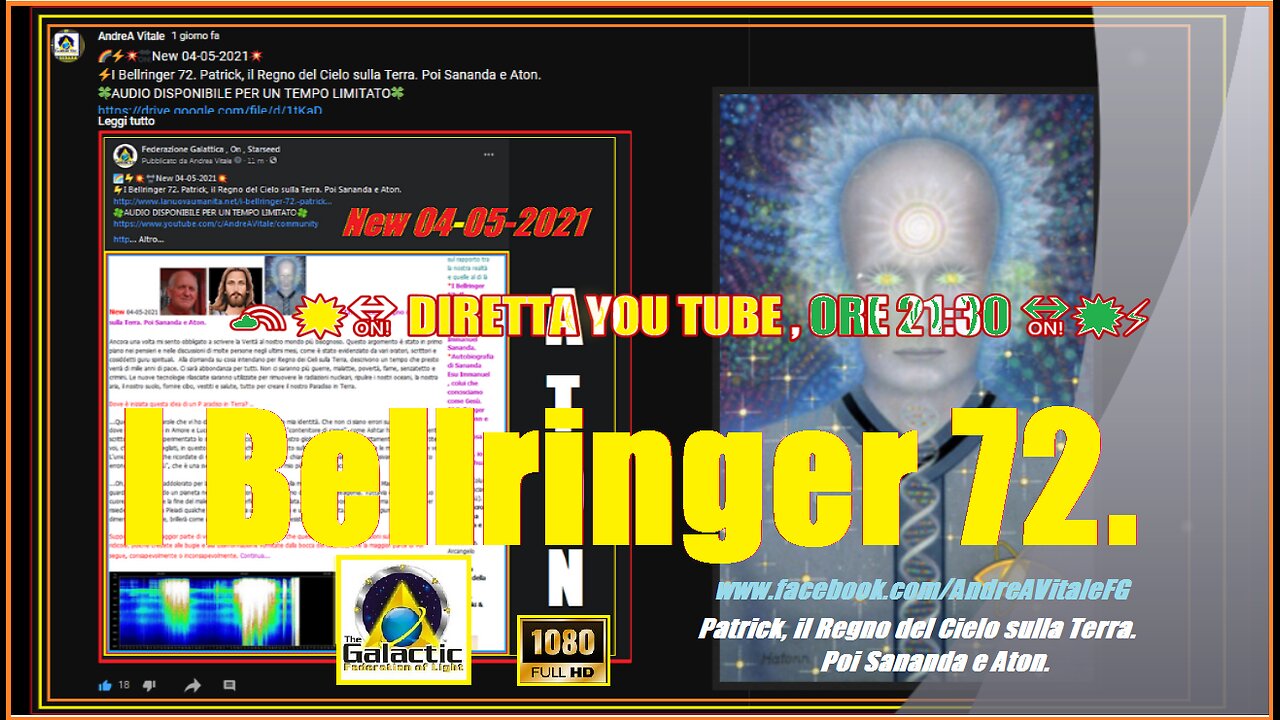 I Bellringer 72. Patrick, il Regno del Cielo sulla Terra. Poi Sananda e Aton.