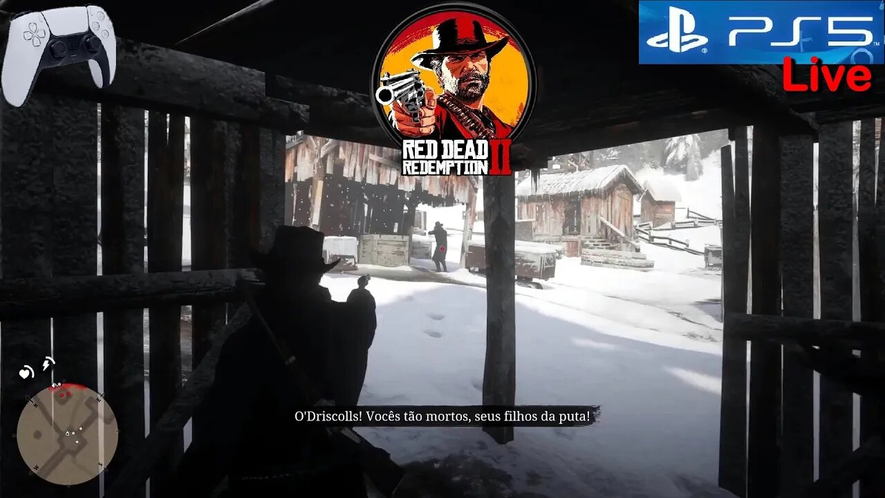 Red Dead Redemption 2. Live transmitida pelo Playstation 5.