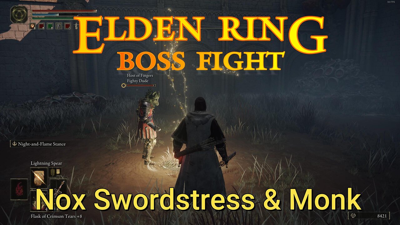 Elden Ring : Boss Fight - Nox Swordstress and Monk