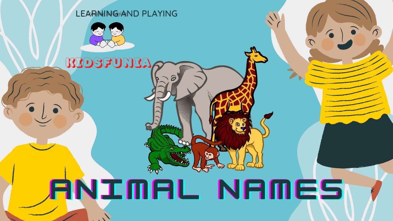 Animals Name | Learn Animals Name in English | Animals Name Basic English Learning