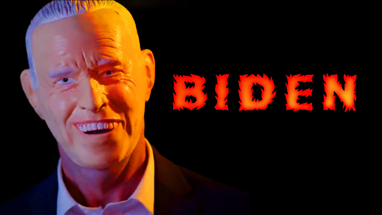 On Halloween, Biden came to here for candy and opened the mask. It turned out to be ***!