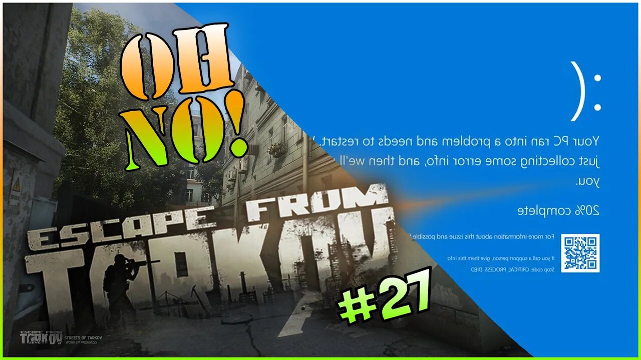 BLUE SCREEN MID RAID!!! EFT WTF Clips Escape From Tarkov ep#27