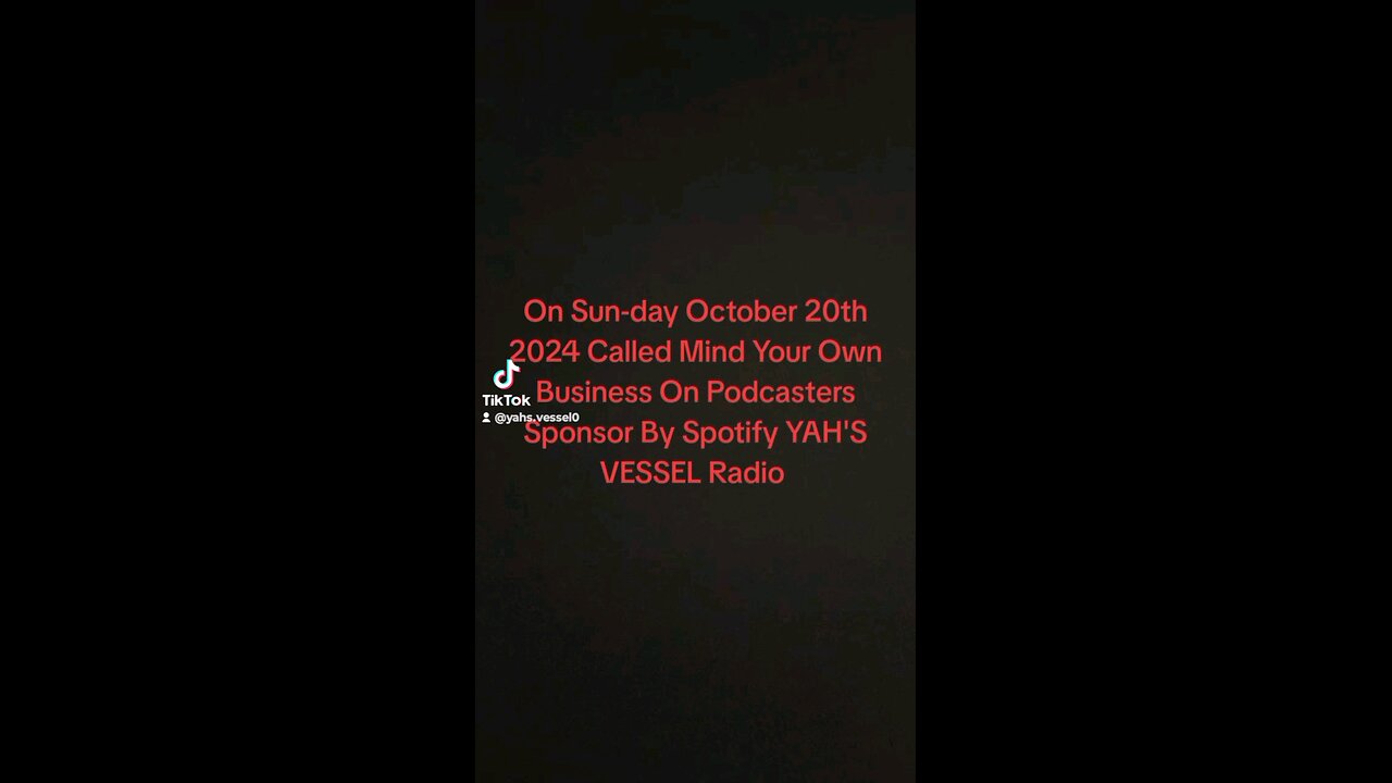 Mind Your Own Business On Podcasters Sponsor By Spotify