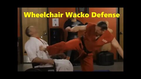 How To Defend Against Wheelchair Attackers - Dealing With "Destructive Disabled" or Wheelchair Wacko