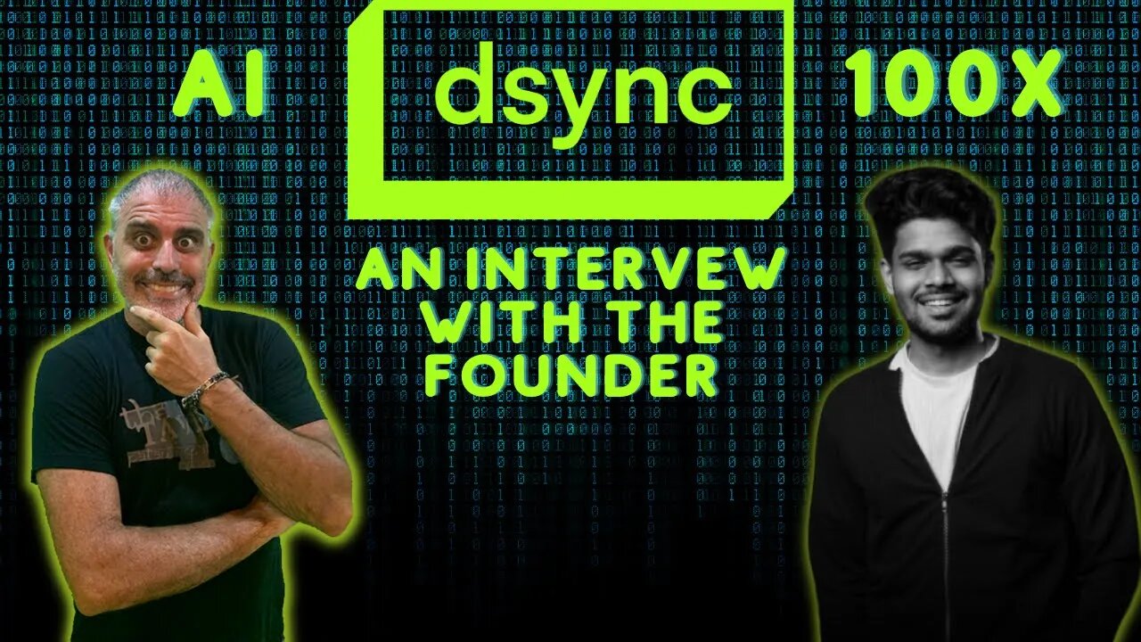 URGENT Don't Miss This Interview with Roshan Vadassery on dsync THIS 100x AI Gem