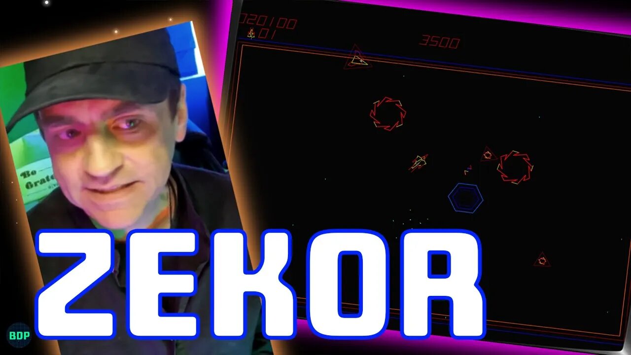 Like Asteroid Bumper Ball | Classic Arcade Zektor 1982