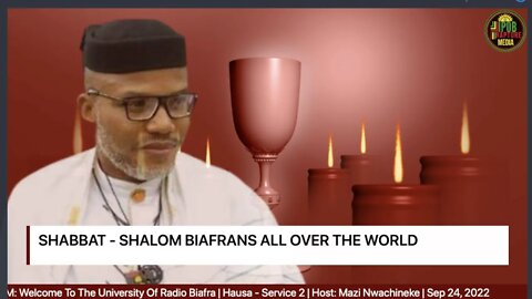 Welcome To The University Of Radio Biafra | Hausa - Service 2 | Host: Mazi Nwachineke | Sep 24, 2022