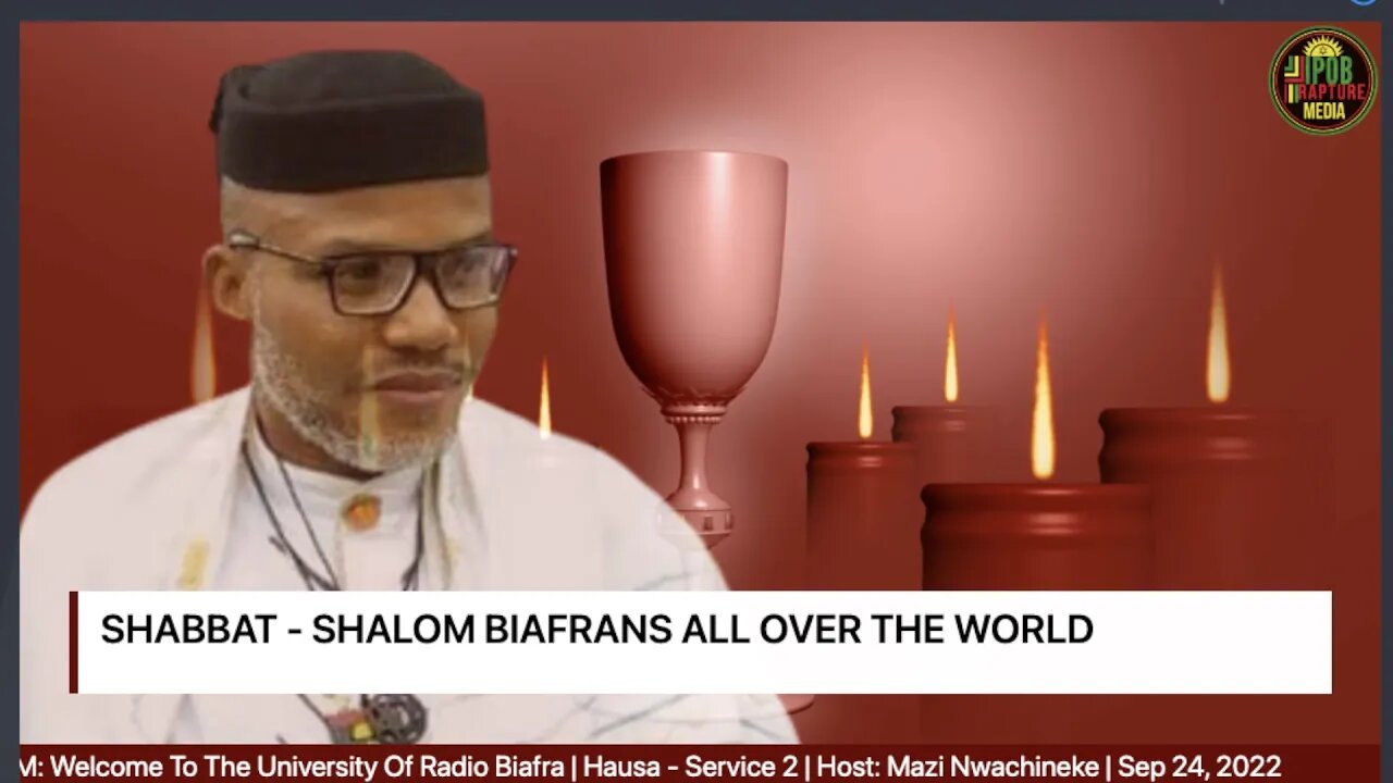Welcome To The University Of Radio Biafra | Hausa - Service 2 | Host: Mazi Nwachineke | Sep 24, 2022
