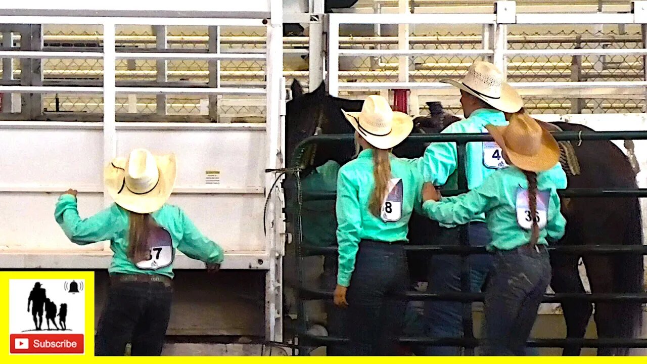 Youth Trailer Loading - 2022 Ben Johnson Days Youth Ranch Rodeo