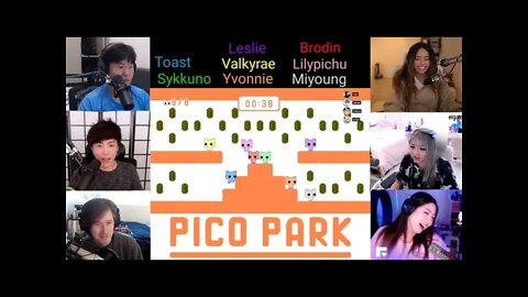 ALL POV OfflineTV & Friends Play Pico Park Hilarious Time Limit Round