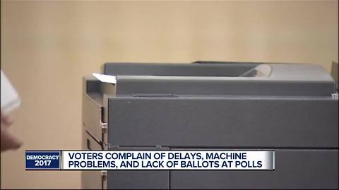 Detroit voters complain of delays, machine problems & lack of ballots