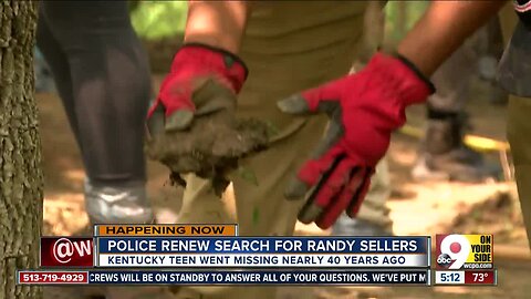 Police renew search for Randy Sellers in 1980 missing person case