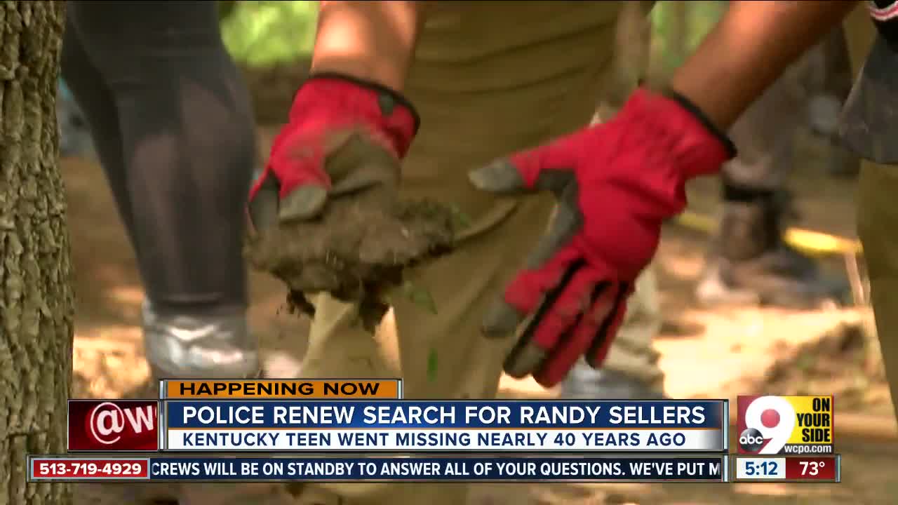 Police renew search for Randy Sellers in 1980 missing person case