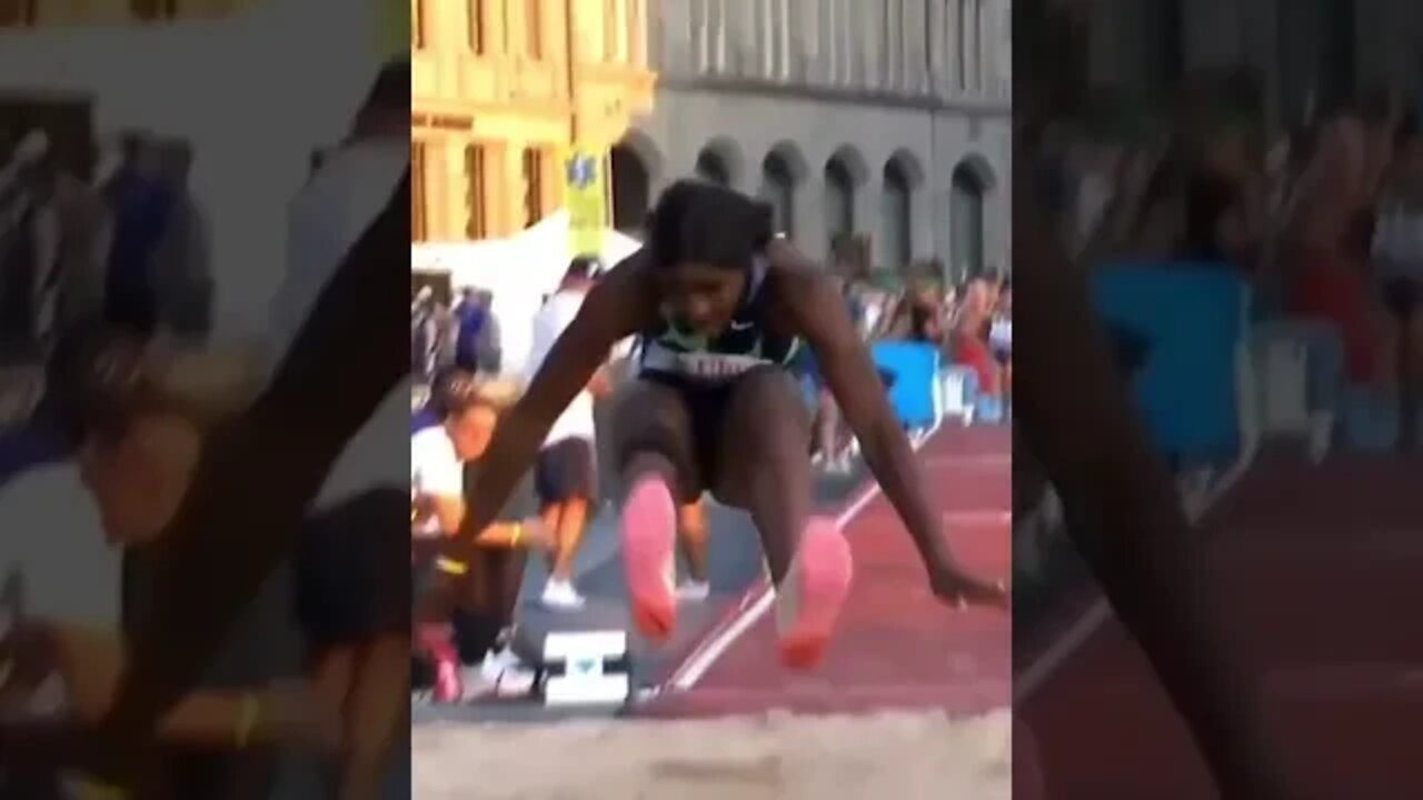 Beatiful Khaddi Sagnia- Long Jump | Sechseläutenplatz 2021