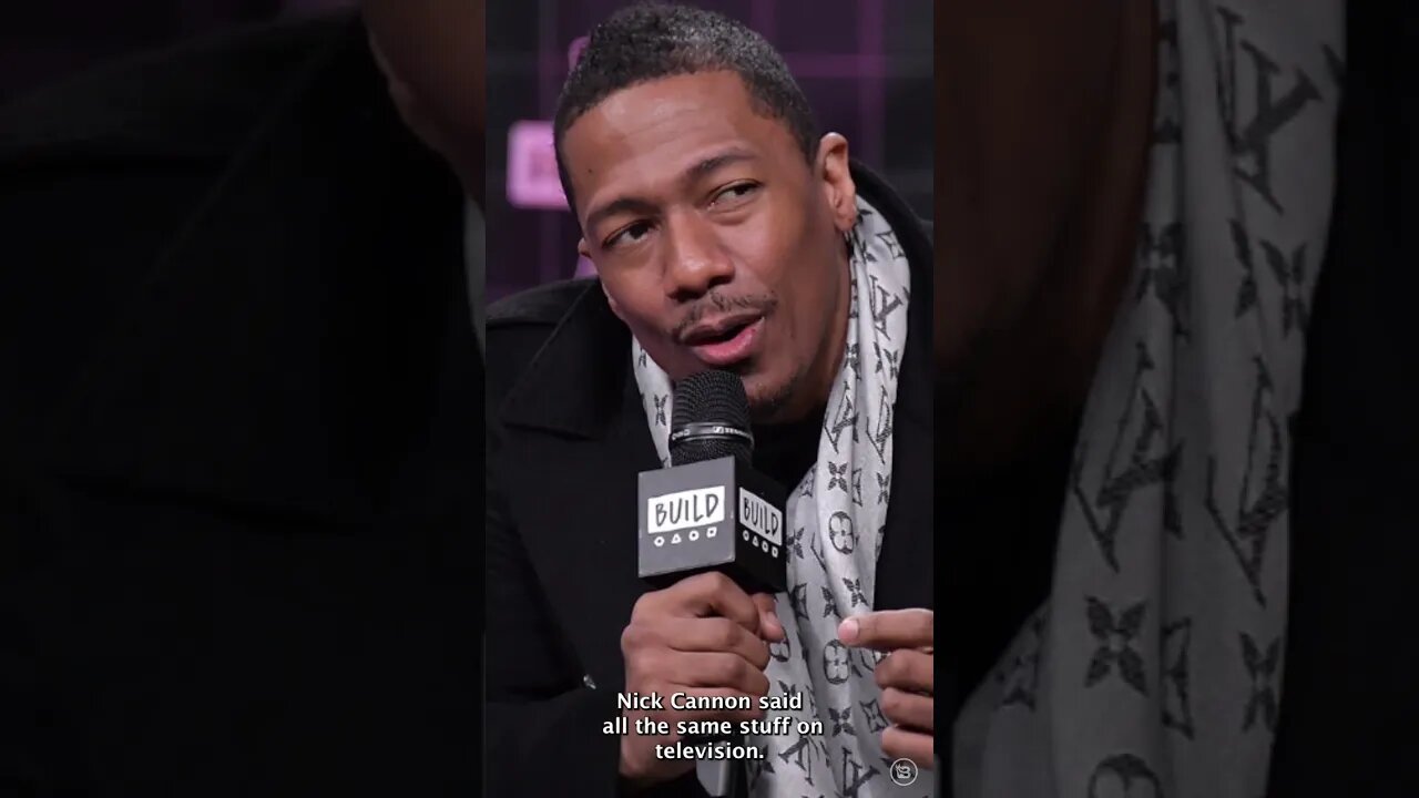 On TV, Nick Cannon said the same things as Kanye West.