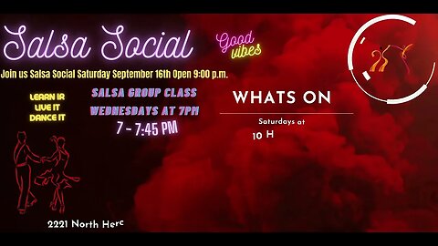 Join Our Salsa Social