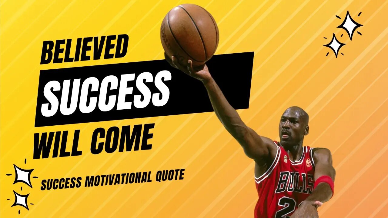 Michael Jordan Motivational Shorts│Believed To Be Success│Quote💯 #shorts #quote #motivationalvideo