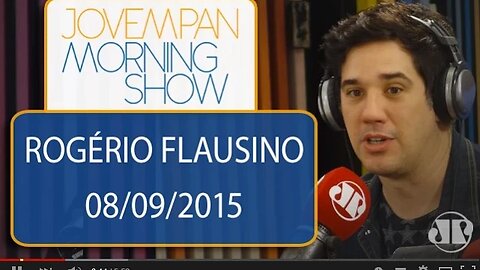 Rogério Flausino - Morning Show - edição completa - 08/09/15