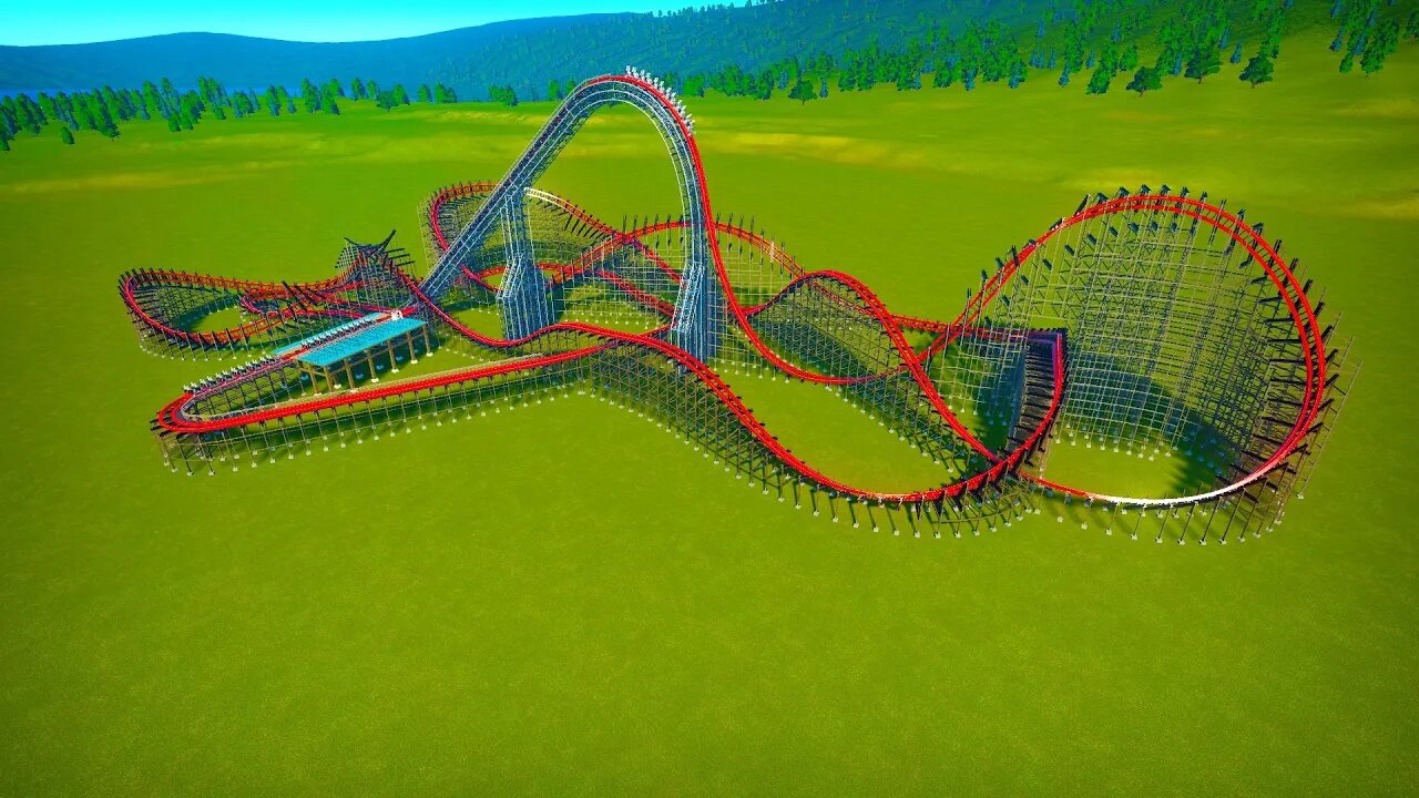 Wildcat's Revenge Recreation (New For Hersheypark 2023)