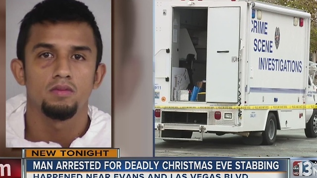 Suspect arrested in fatal North Las Vegas stabbing