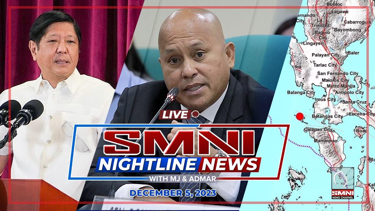 LIVE: SMNI Nightline News with Admar Vilando and Pol Montibon | December 5, 2023