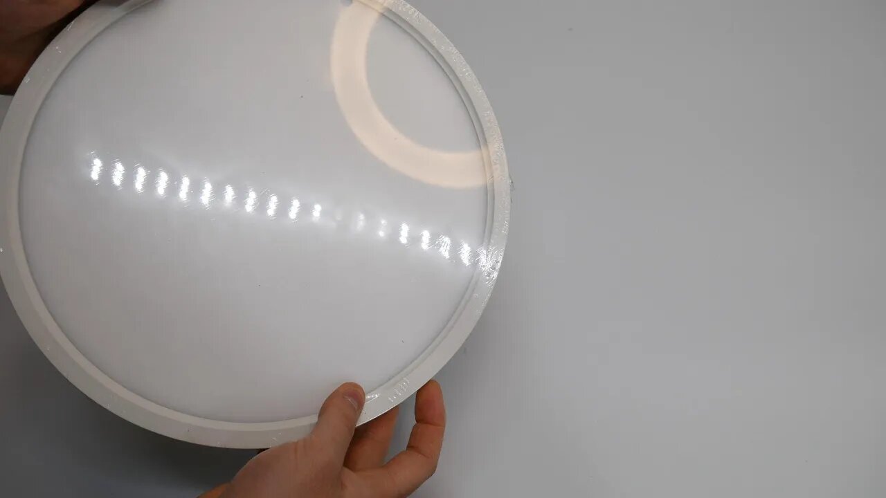 12 Inch 32W Flush Mount Ceiling Light Fixture KPBOTL LED Round Flat Panel Lights 3000K/4000K/6000K