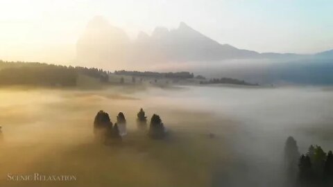 The Alps 4K 60 Minute Relaxation Film with Calming Music 副本