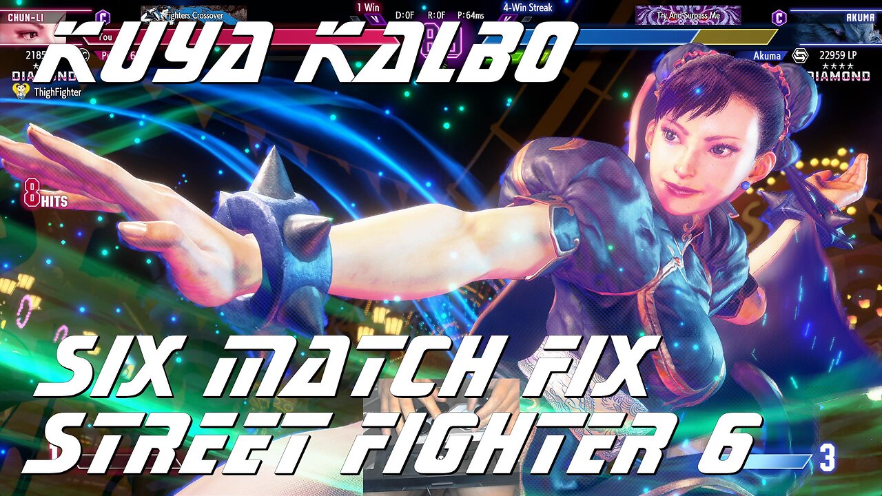 Kuya Kalbo Six Match Fix Street FIghter 6: 06-12-2024 2nd short