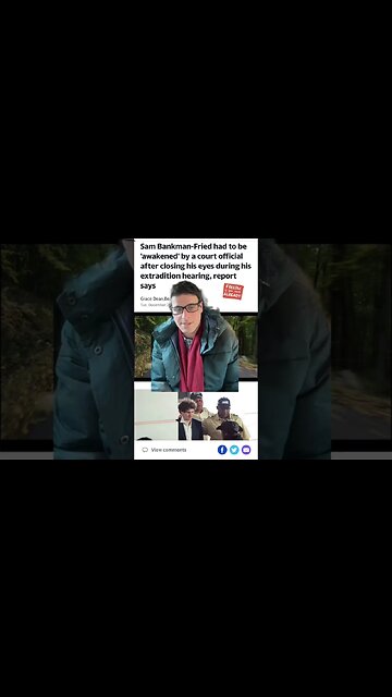 Sam Bankman Fried Falls Asleep In Court 🤣