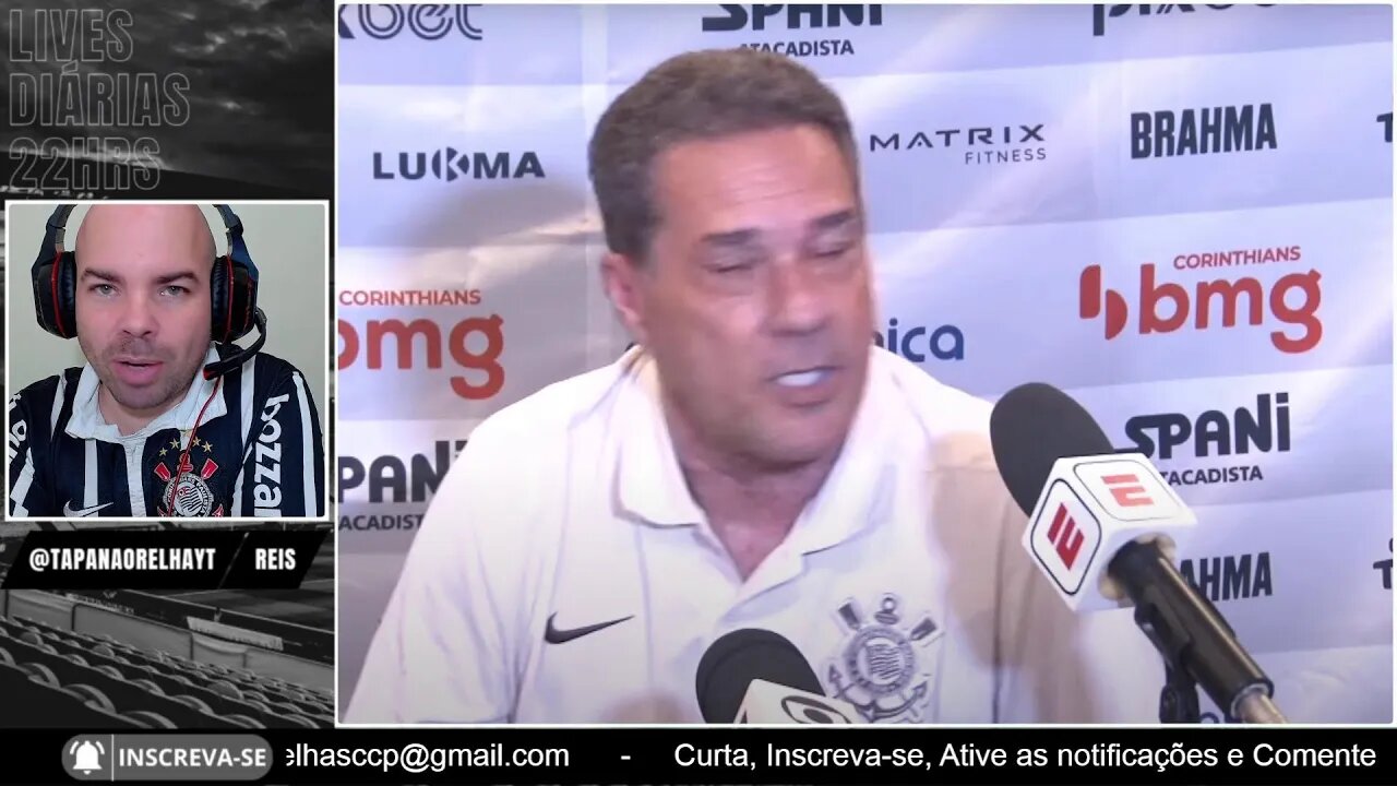 TRETA NA COLETIVA LUXEMBURGO E VESSONI (CRUZEIRO X CORINTHIANS | BRASILEIRÃO 2023 | 20ª RODADA)