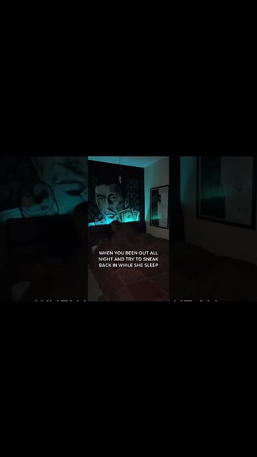 WHEN YOU BEEN OUT ALL NIGHT AND TRY TO SNEAK BACK IN 🤫👀😳