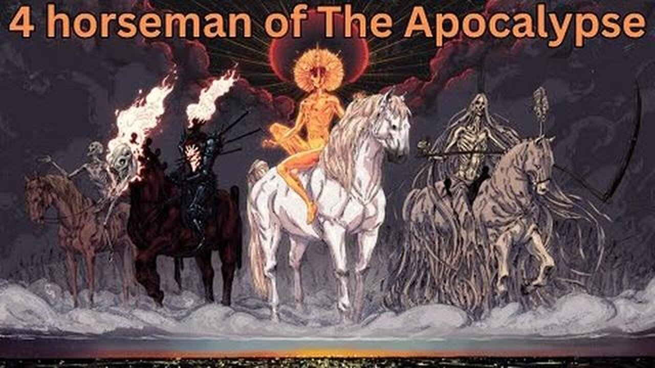 THE 4 HORSEMAN OF THE APOCALYPSE & THE 7 SEALS OF REVELATION