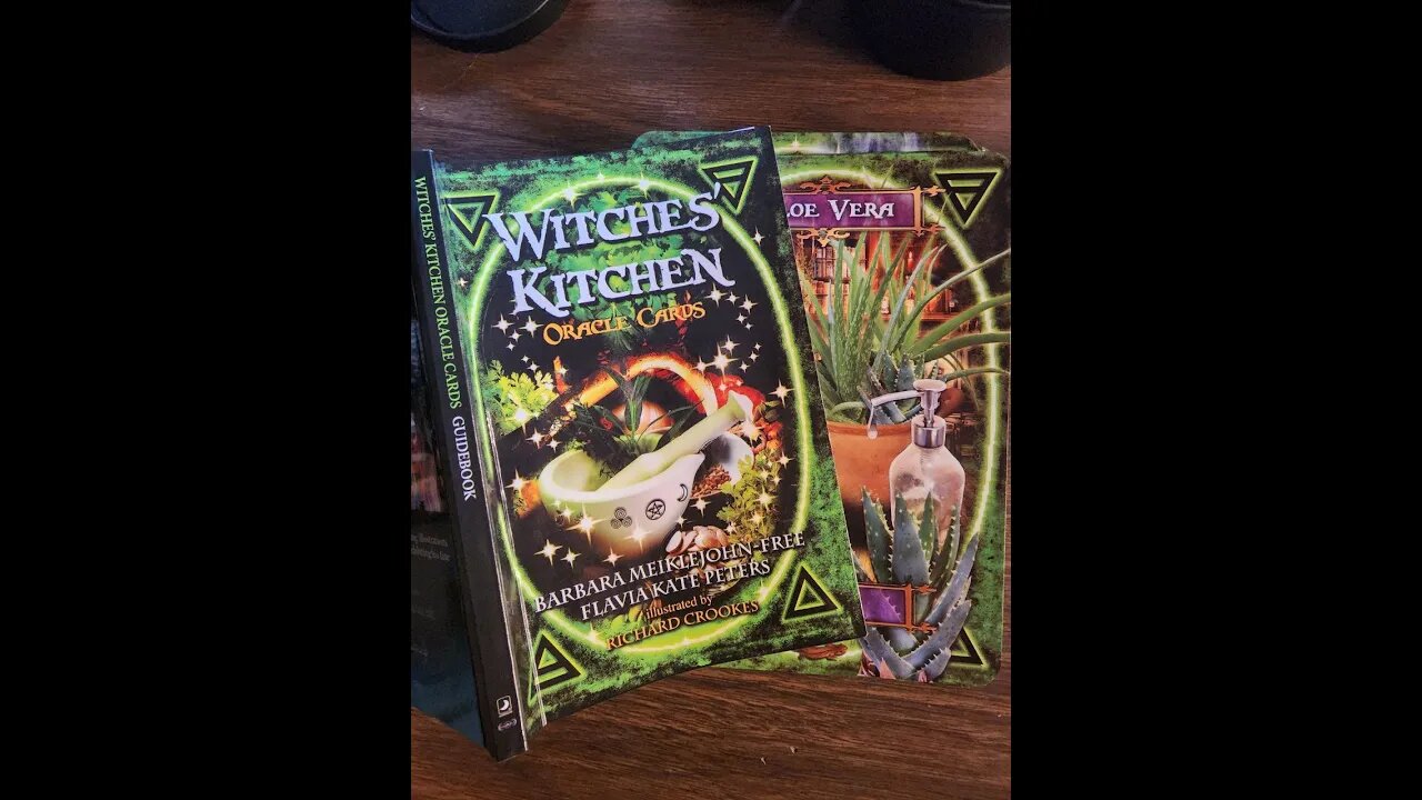 Witches' Kitchen Oracle Cards Review and Explanation