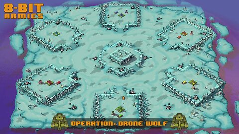 8-Bit Armies - Guardians Campaign - Gameplay Walkthrough Part 6 - Drone Wolf