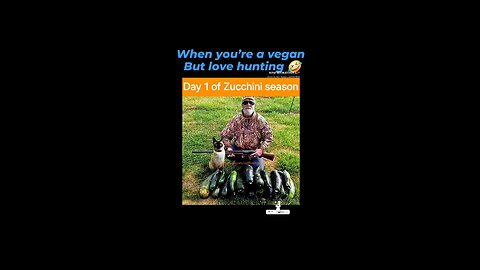 Vegan Hunter Be Like 🤣