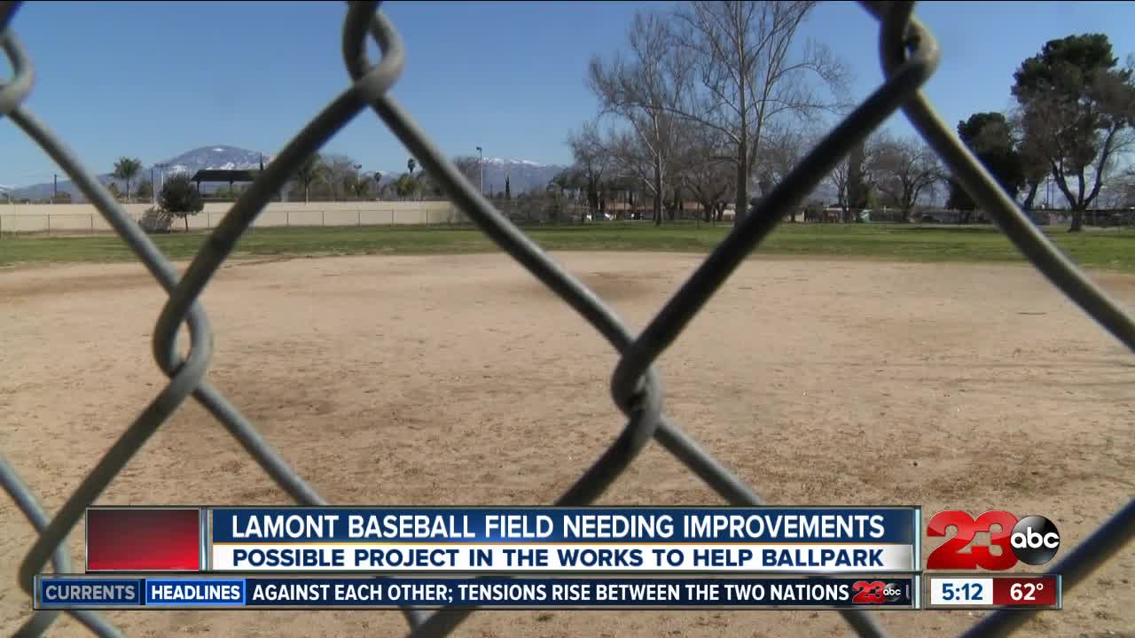 Damaged Lamont baseball field could get second life