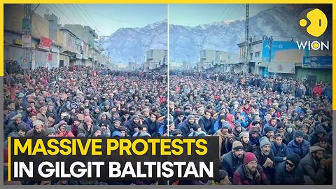 Massive protest erupts in gilgit Baltistan against pak gov after Shai cleric arrest | WION |