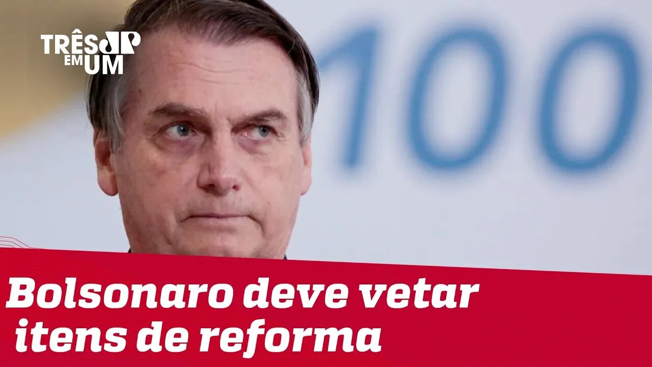 Itens da reforma partidária e Fundão Eleitoral devem ser vetados por Bolsonaro