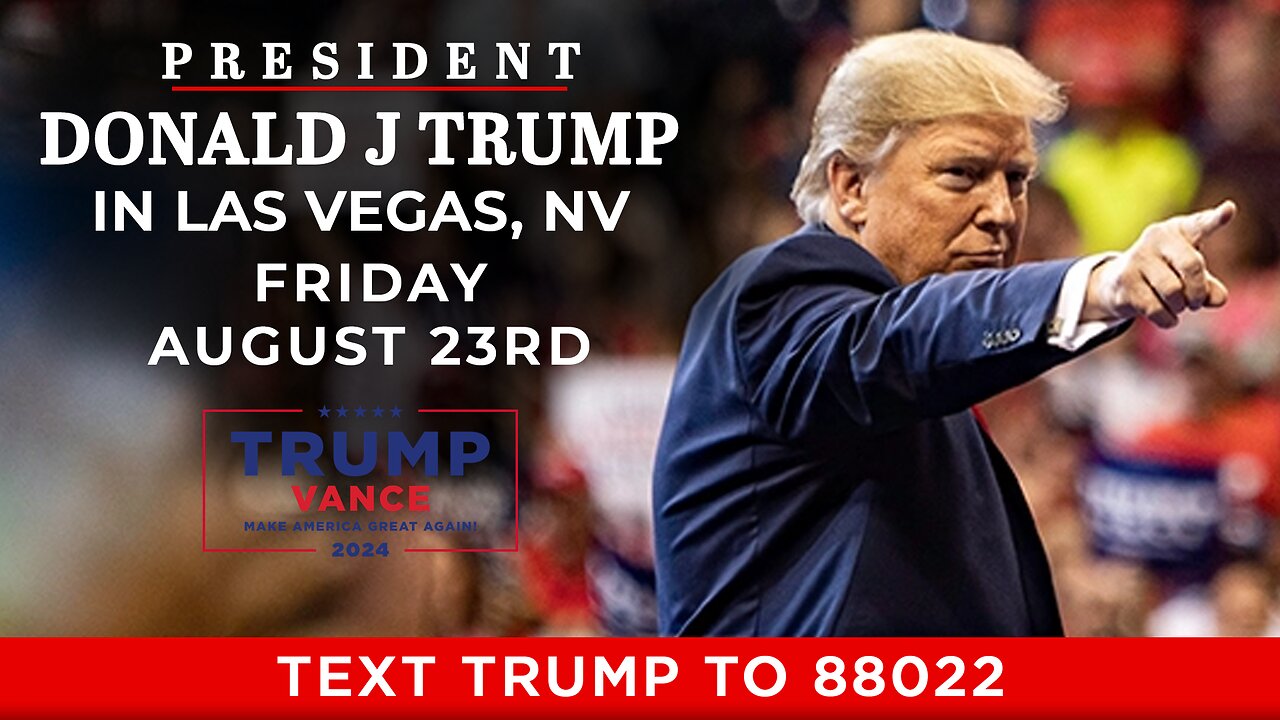 LIVE: President Trump in Las Vegas, NV