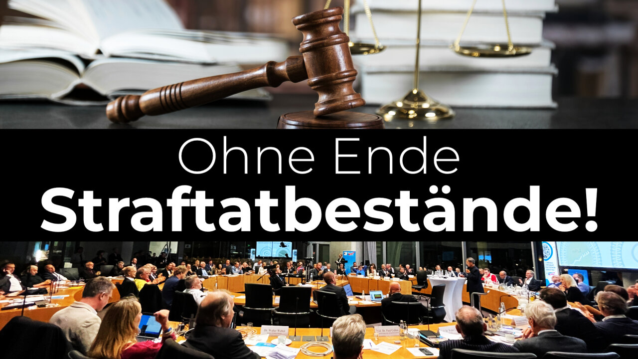 Corona-Symposium - Ohne Ende Straftatbestände@kla.tv🙈🐑🐑🐑 COV ID1984