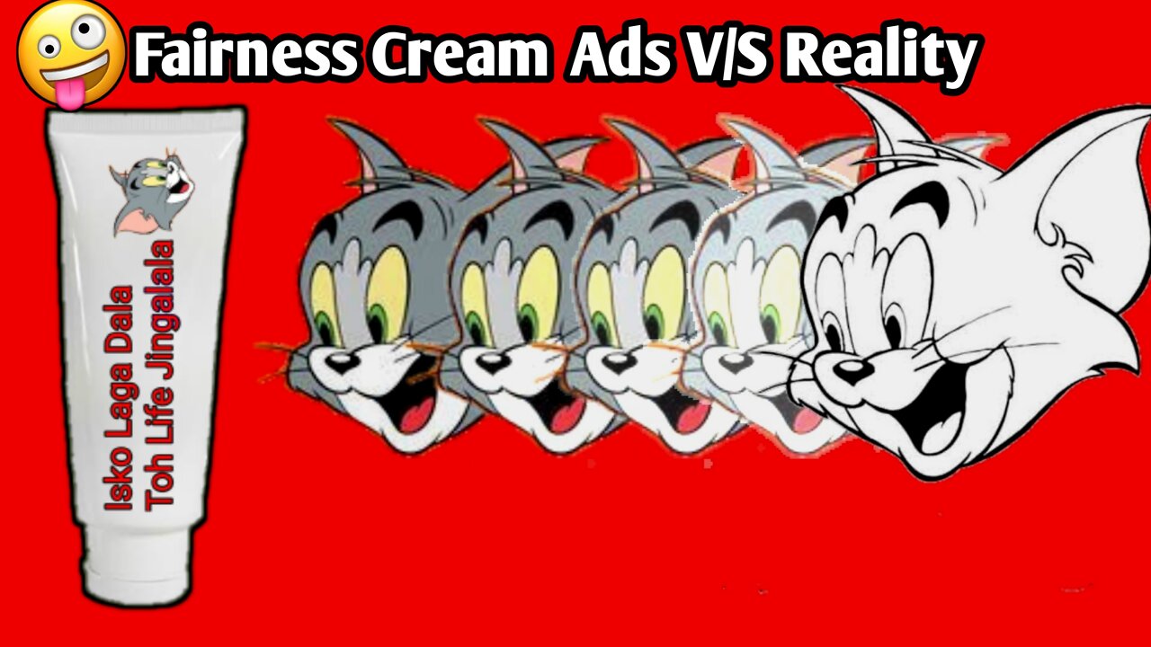 Fairness cream Ads v/s Reality | Tom and Jerry memes