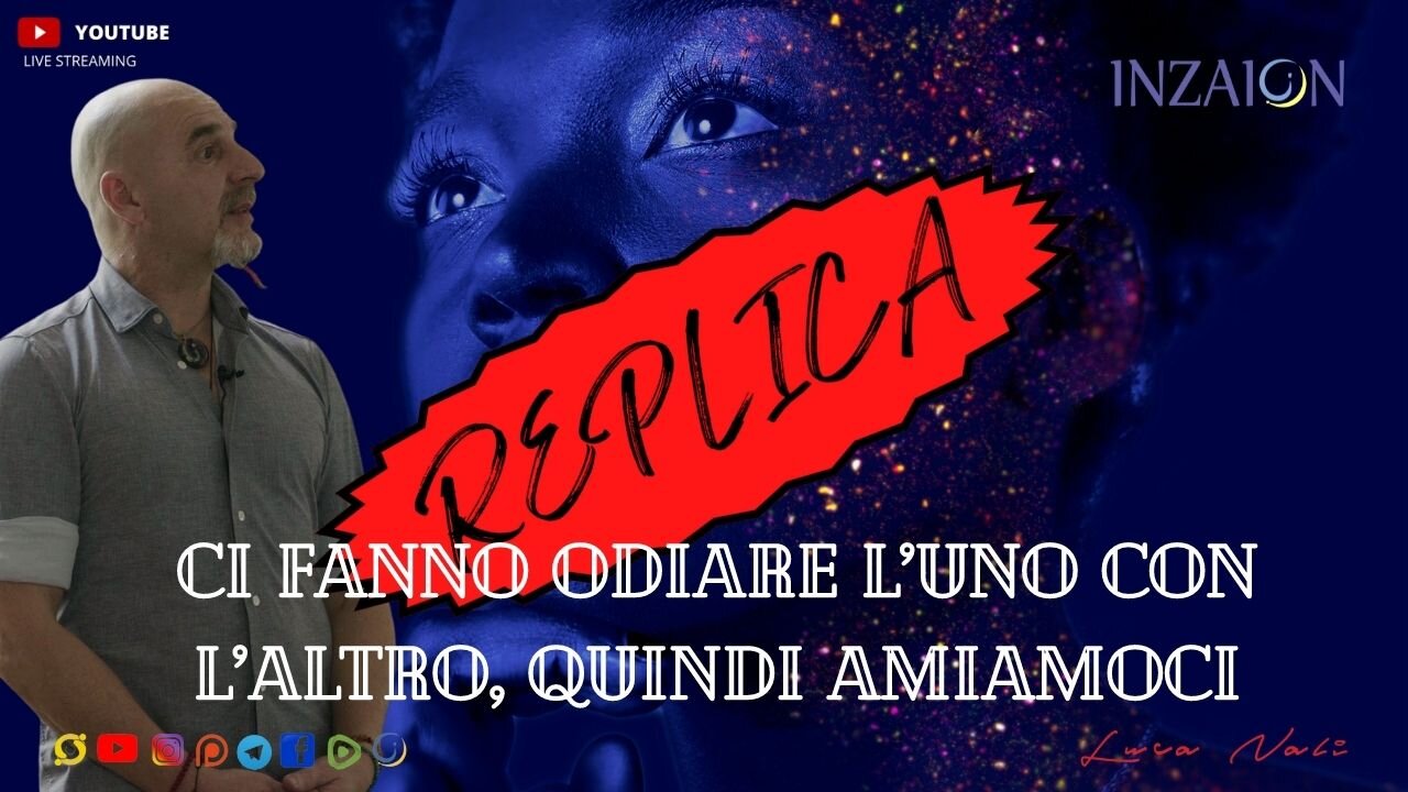 REPLICA - CI FANNO ODIARE, QUINDI AMIAMOCI- Luca Nali