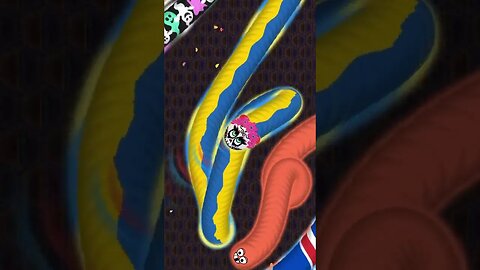 WORMATE.IO - Headshots #7 The Best Epic/Amazing Headshot #wormateio #iogames #snakegames #shorts